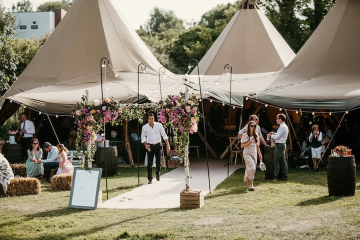 Chilled Tipi Wedding