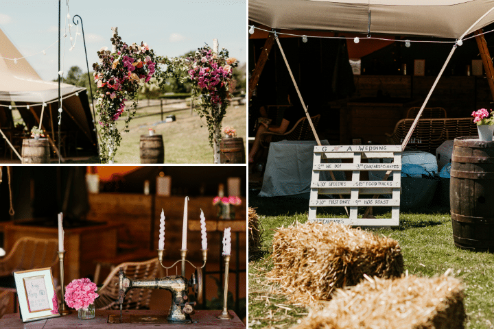 Chilled Tipi Wedding
