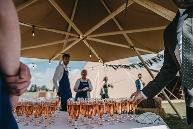 Relaxed Cuttle Brook Tipi Wedding