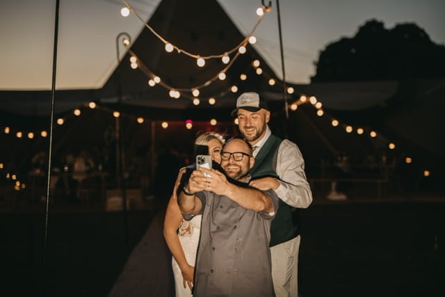 Relaxed Cuttle Brook Tipi Wedding