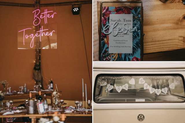 Relaxed Cuttle Brook Tipi Wedding