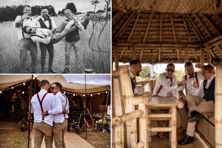 Tipi Wedding at Ettie's Field