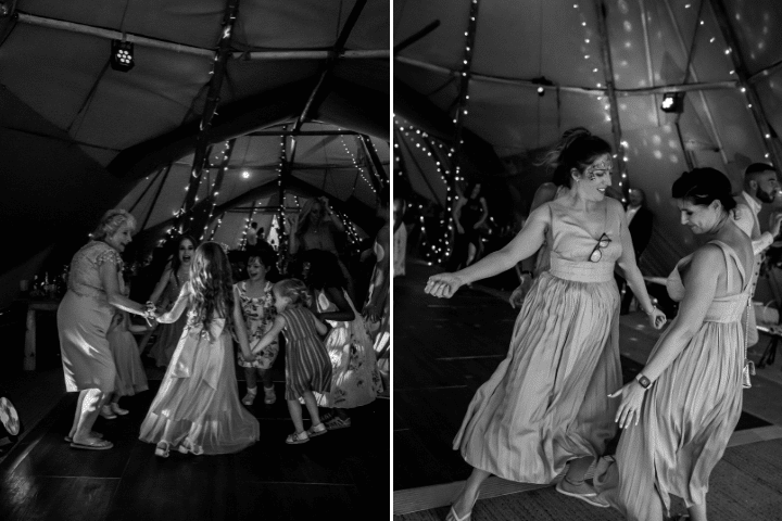 Tipi Wedding at Ettie's Field