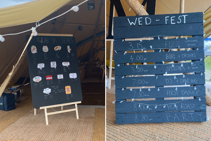 Tipi Wedding at Ettie's Field