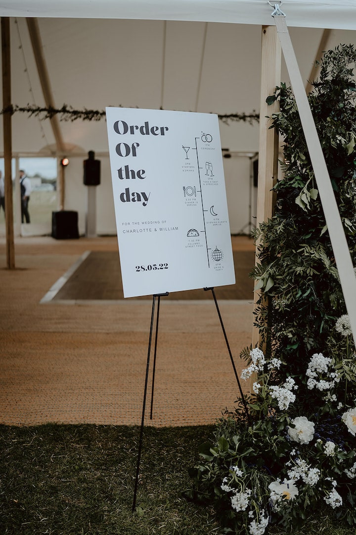 Sailcloth Wedding at Cuttle Brook