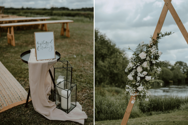 Sailcloth Wedding at Cuttle Brook