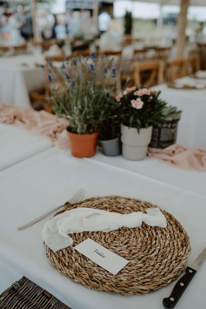 Sailcloth Wedding at Cuttle Brook