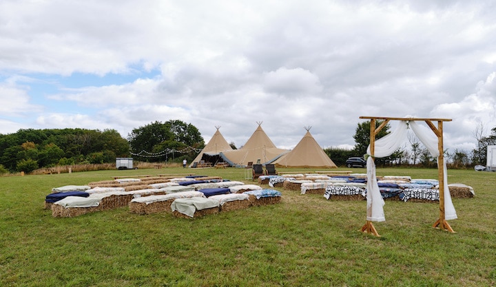 Countryside Tipi Wedding