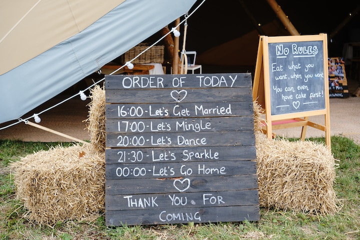 Countryside Tipi Wedding