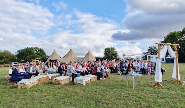 Countryside Tipi Wedding