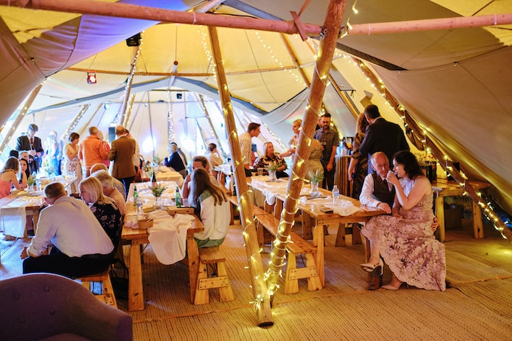 Countryside Tipi Wedding