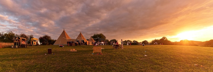 Countryside Tipi Wedding