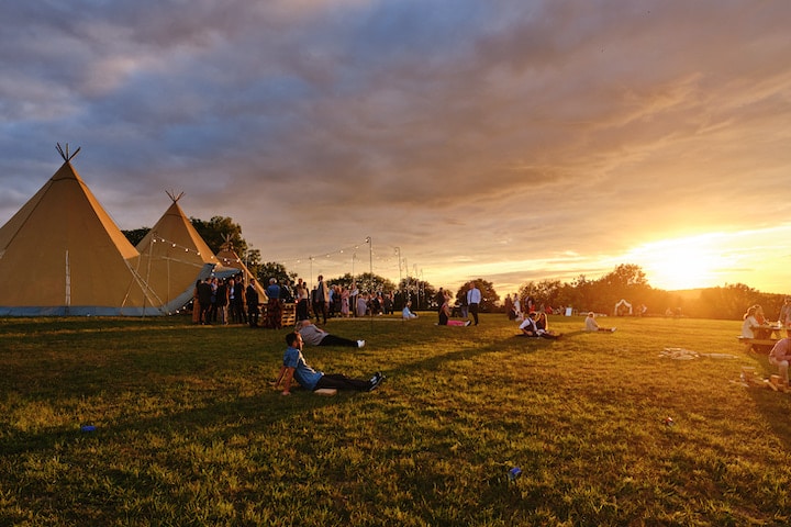 Countryside Tipi Wedding