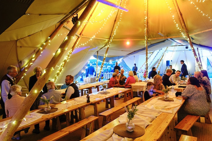 Countryside Tipi Wedding