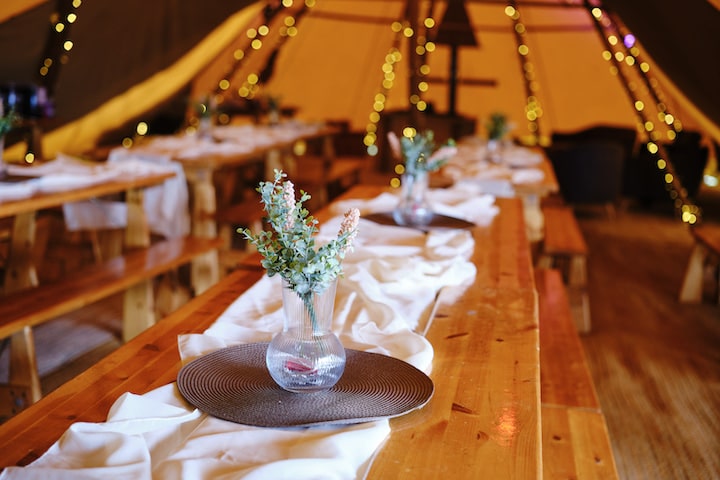 Countryside Tipi Wedding