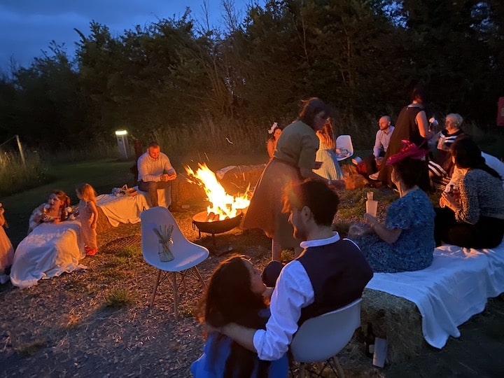 Tipi Wedding at Ettie's Field