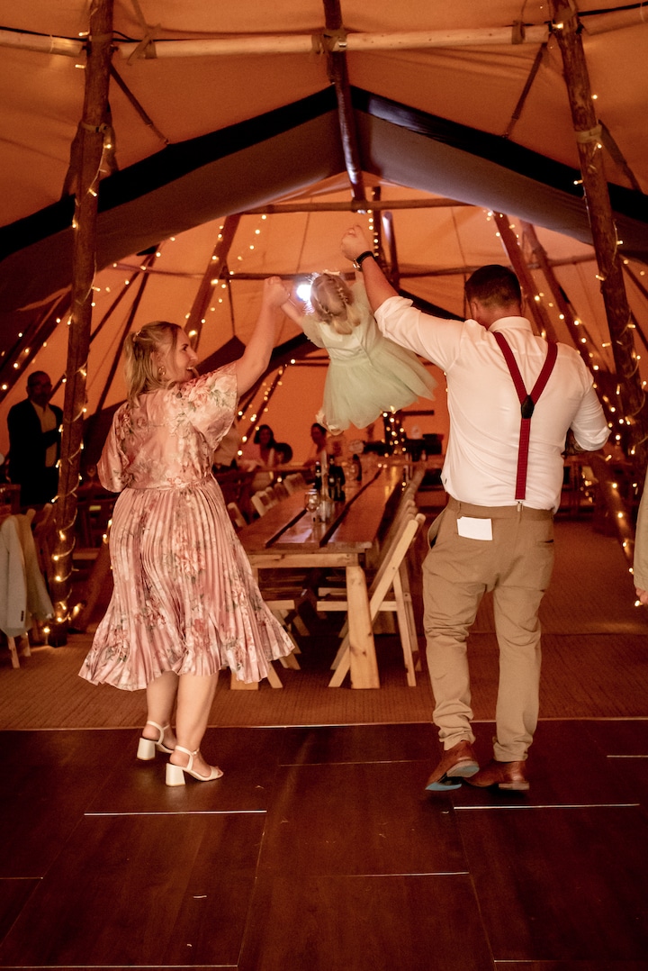 Tipi Wedding at Ettie's Field