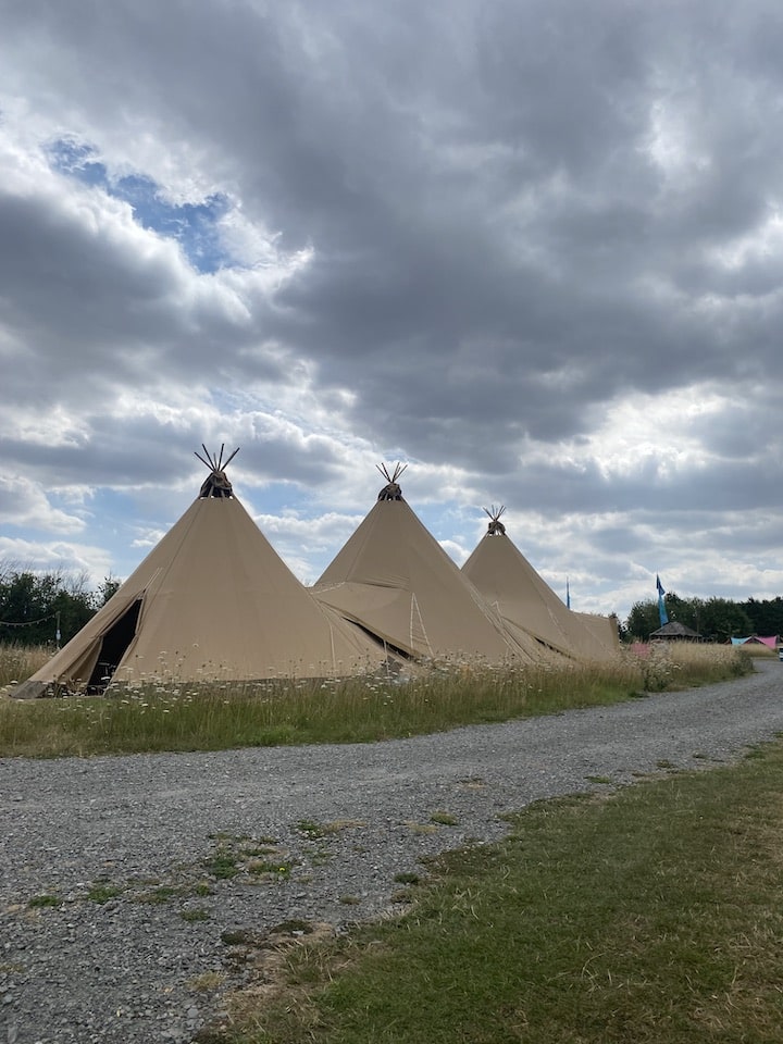 Tipi Wedding at Ettie's Field
