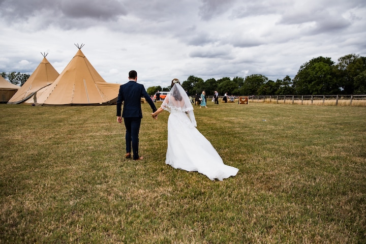 Northamptonshire Tipi Wedding
