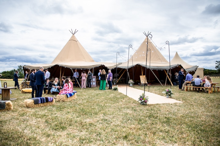 Northamptonshire Tipi Wedding