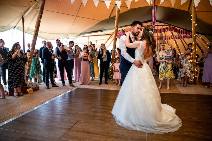Northamptonshire Tipi Wedding