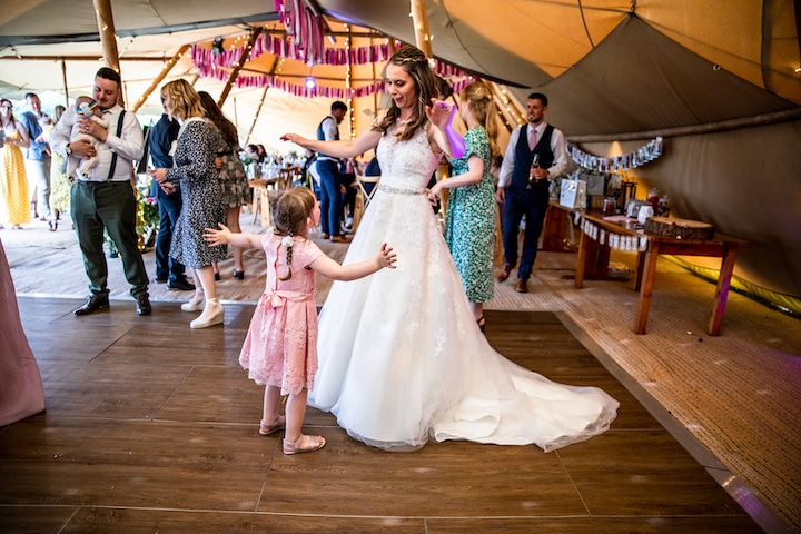 Northamptonshire Tipi Wedding