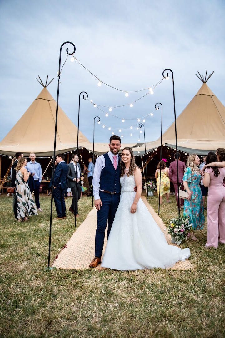 Northamptonshire Tipi Wedding