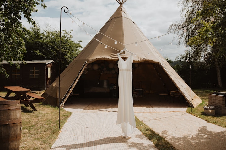 Garden Wedding Tipi Hire