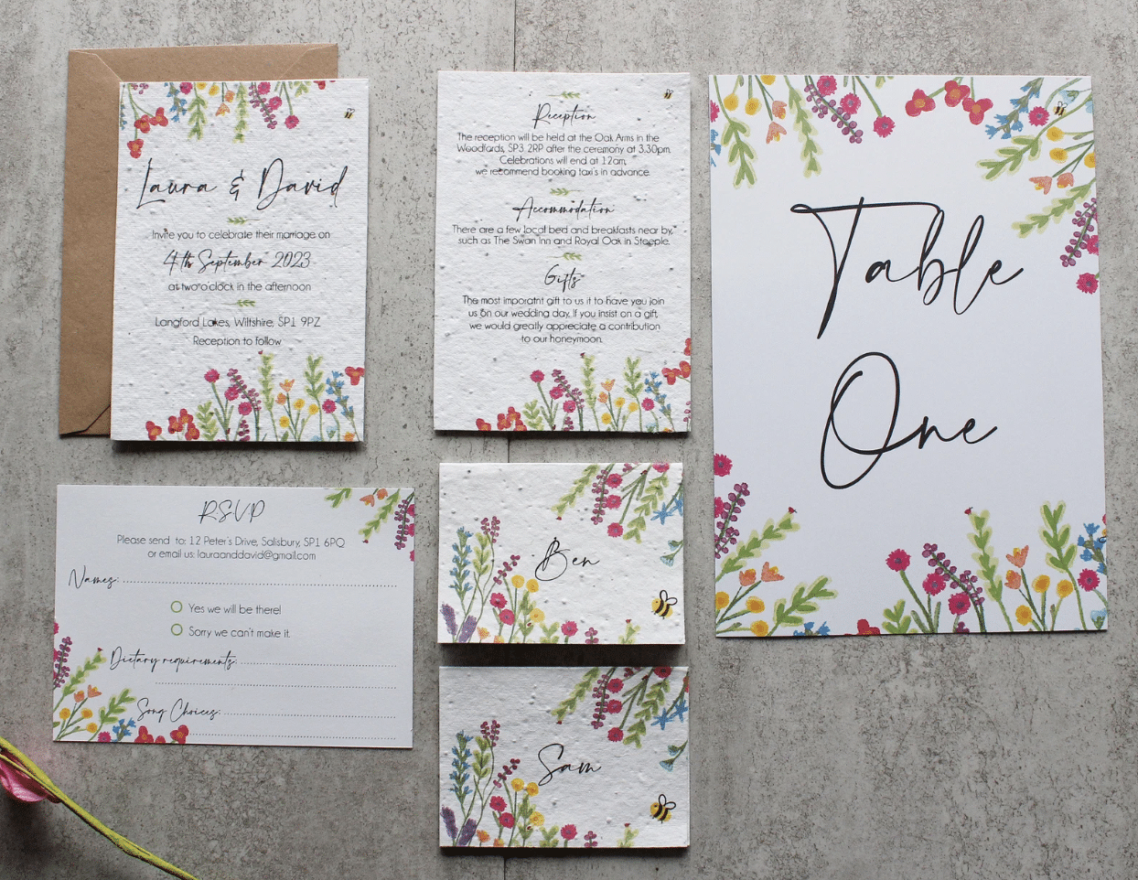 Eco-Conscious Outdoor Wedding