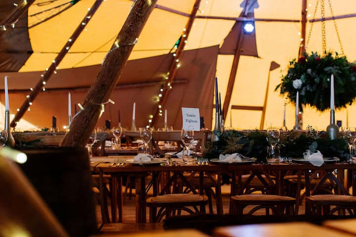 Winter Tipi Wedding