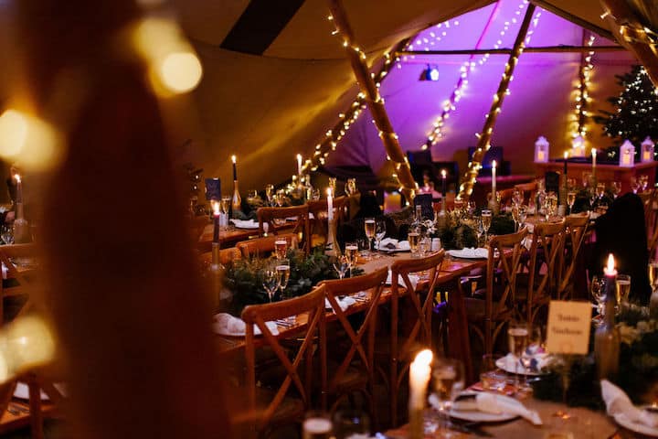 Winter Tipi Wedding
