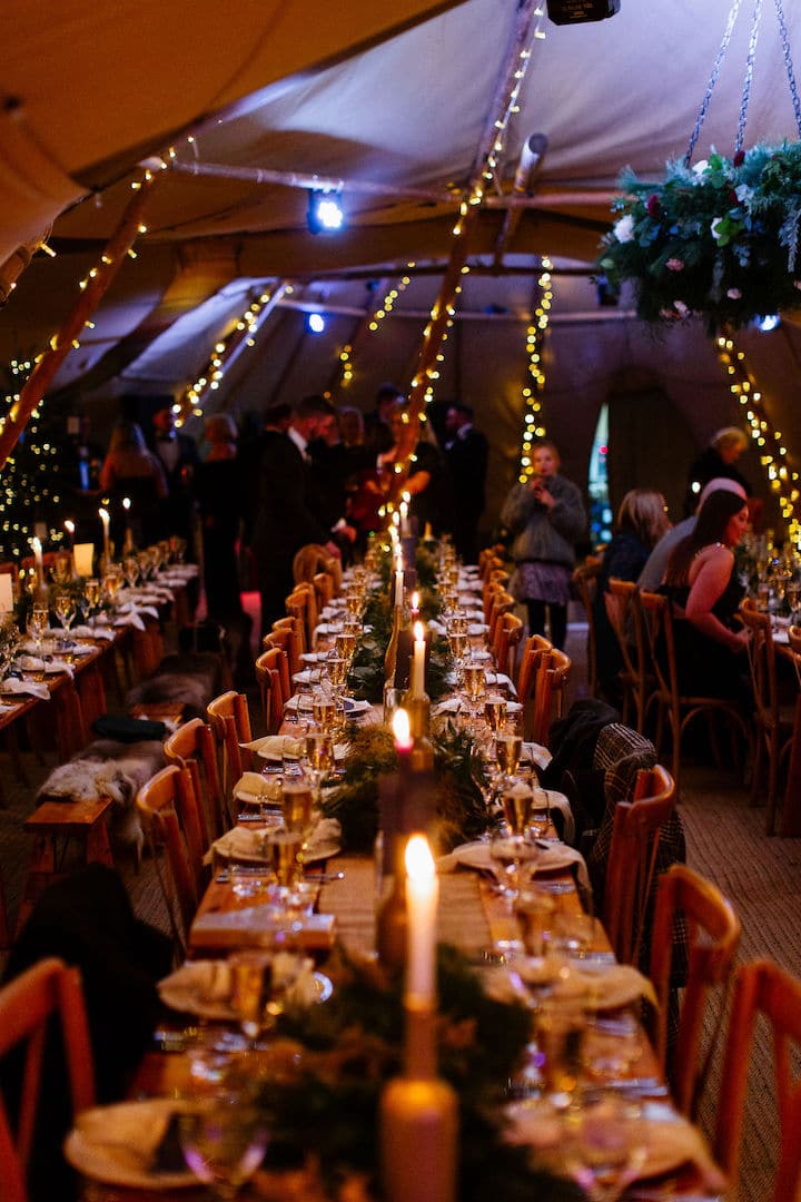 Winter Tipi Wedding