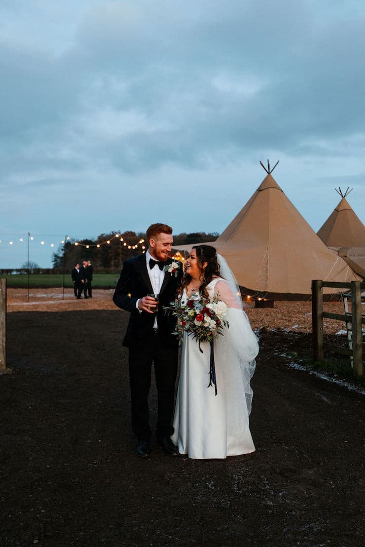 Winter Tipi Wedding