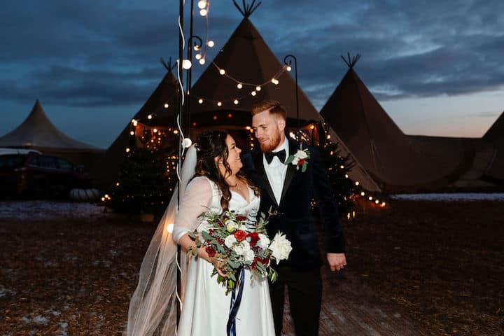 Winter Tipi Wedding