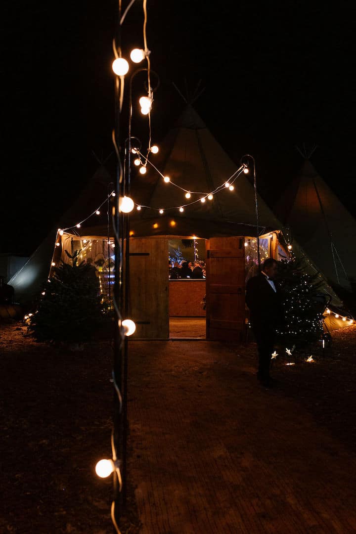 Winter Tipi Wedding