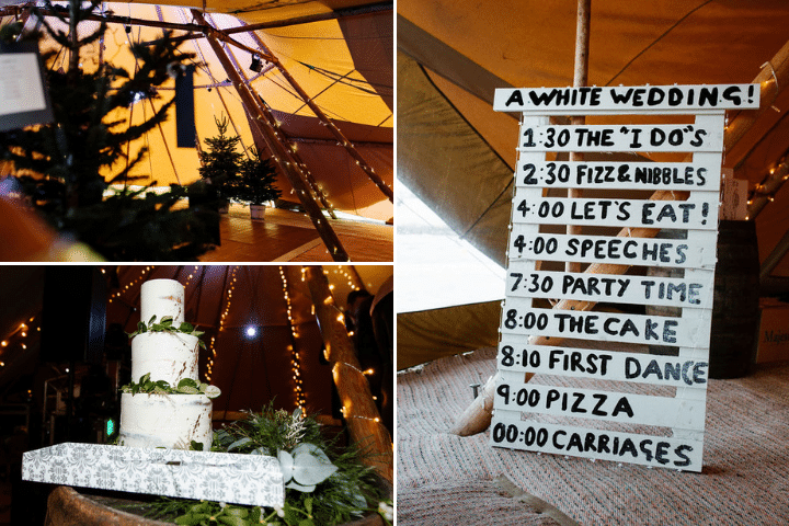 Winter Tipi Wedding