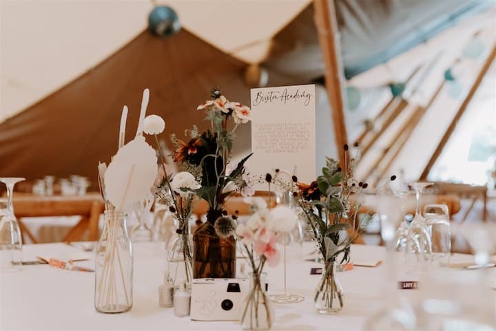 Buckminster Barn Tipi Wedding