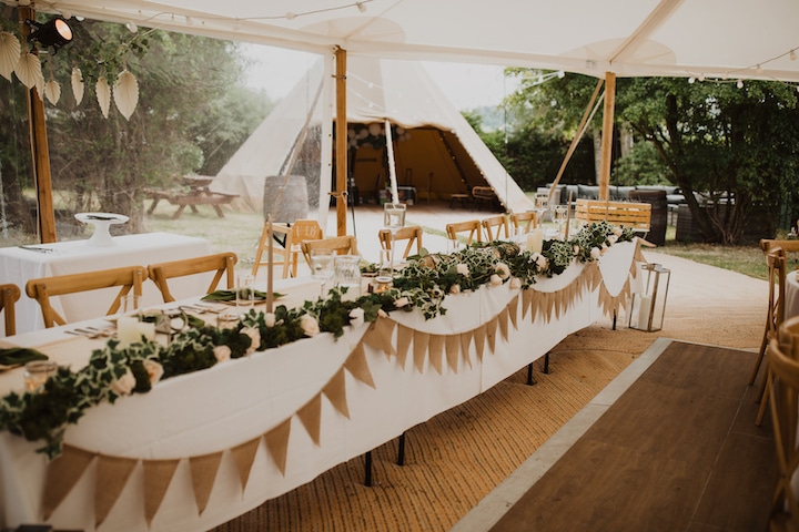 Sailcloth & Tipi Wedding