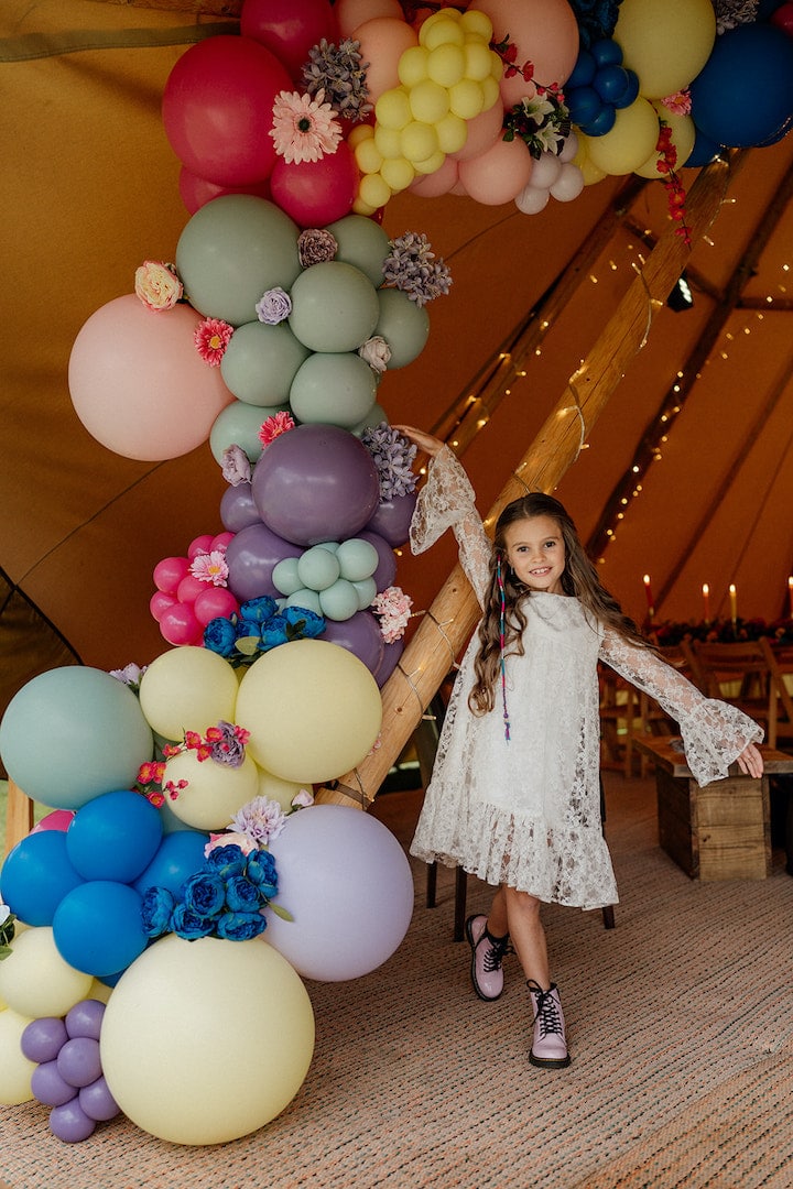 Colourful Tipi Styling Inspiration