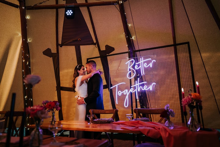 Wedding Tipi Styling