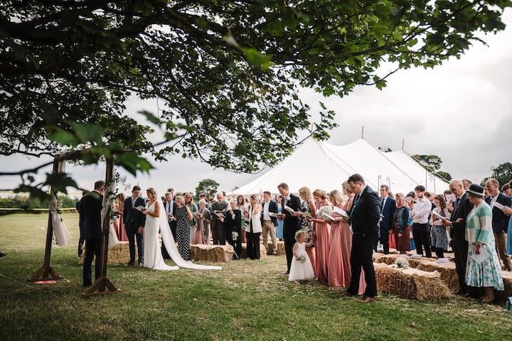 Cattows Farm Sailcloth wedding