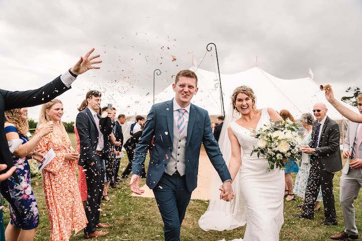 Cattows Farm Sailcloth wedding