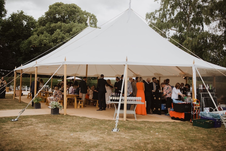 Sailcloth Garden Wedding