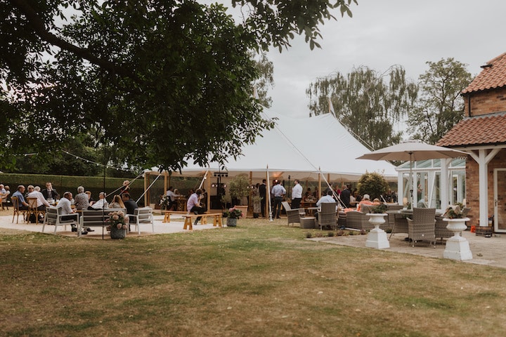 Sailcloth Garden Wedding