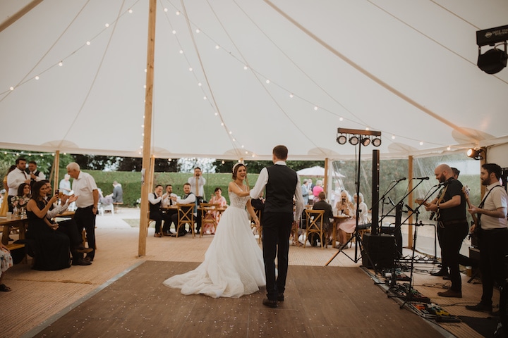 Sailcloth Garden Wedding