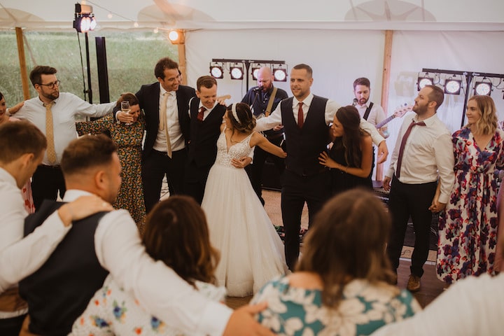 Sailcloth Garden Wedding