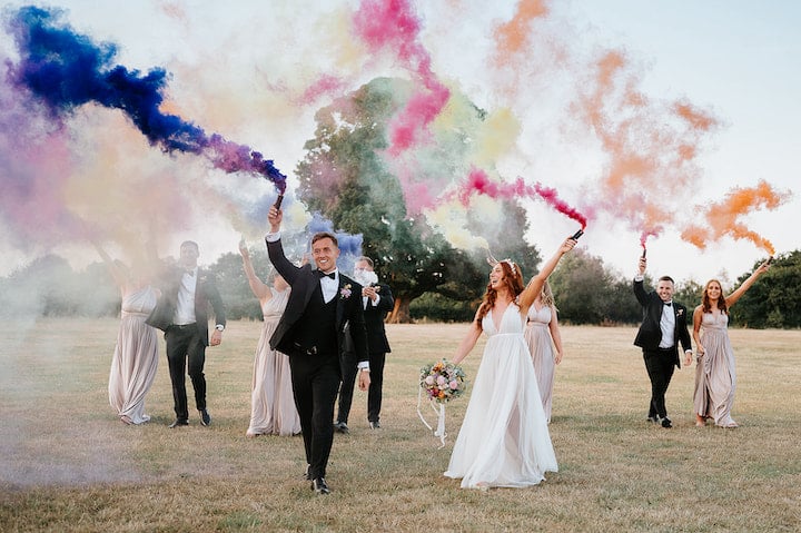 Ibiza Themed Summer Sailcloth Wedding