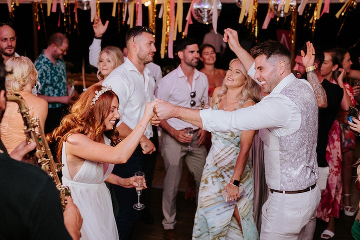 Ibiza Themed Summer Sailcloth Wedding