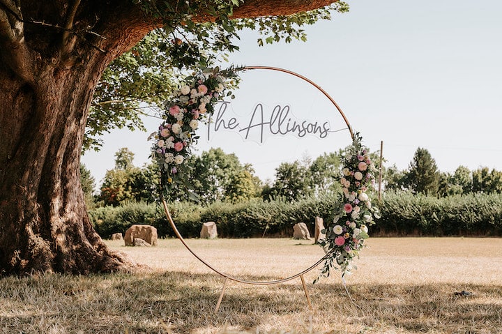 Ibiza Themed Summer Sailcloth Wedding