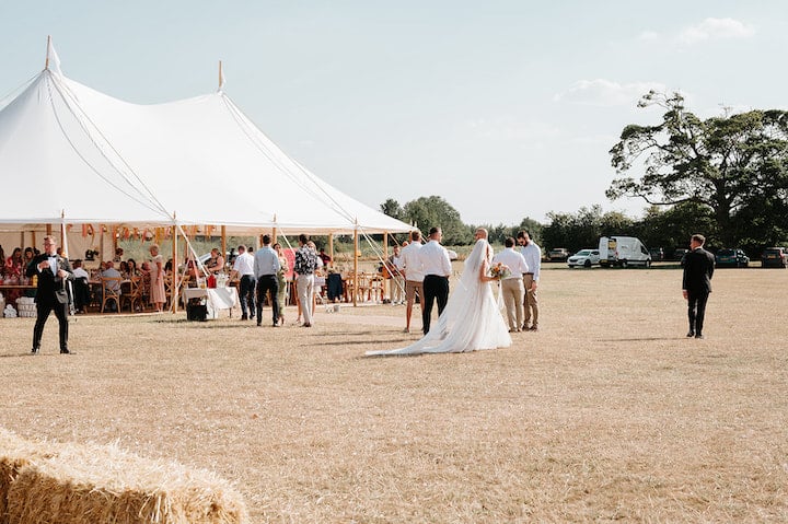 Ibiza Themed Summer Sailcloth Wedding